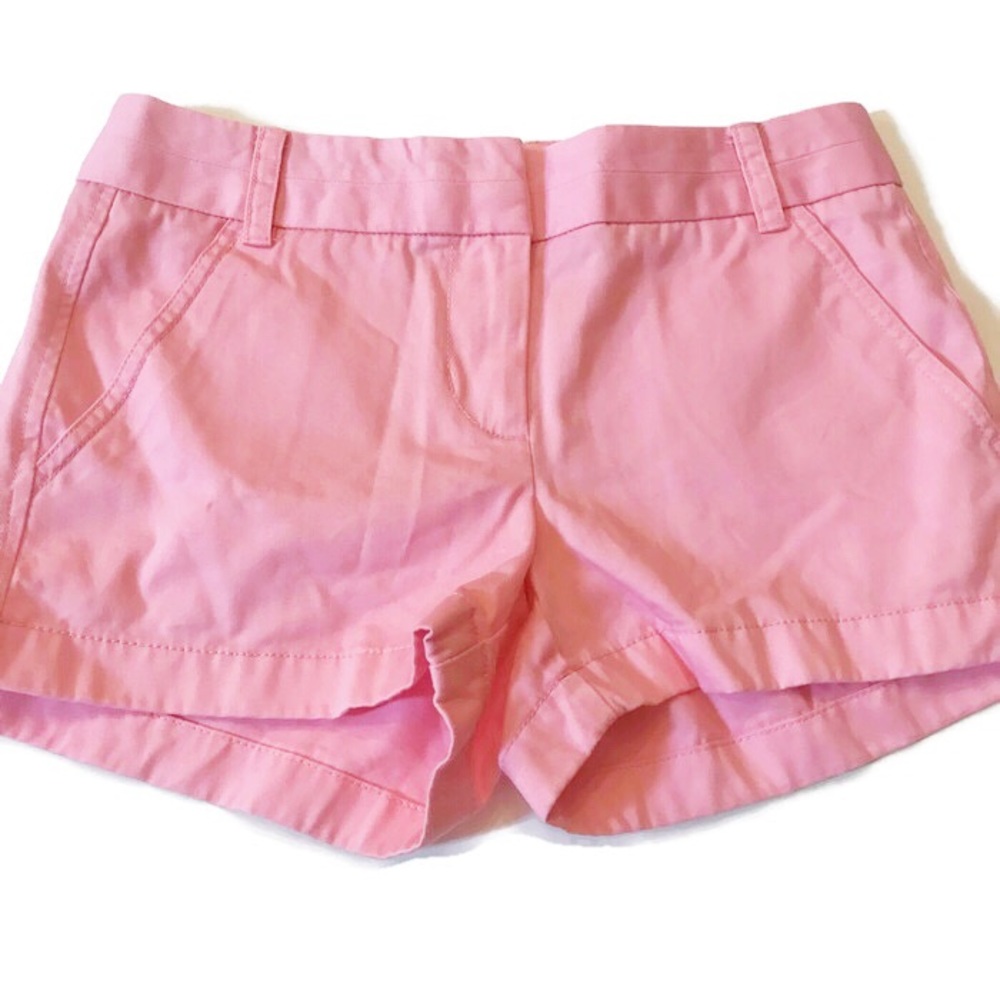 J. Crew | Pink Chino Shorts 0